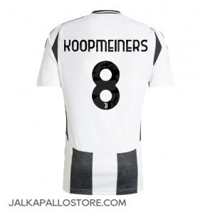 Juventus Teun Koopmeiners #8 Kotipaita 2024-25 Lyhythihainen